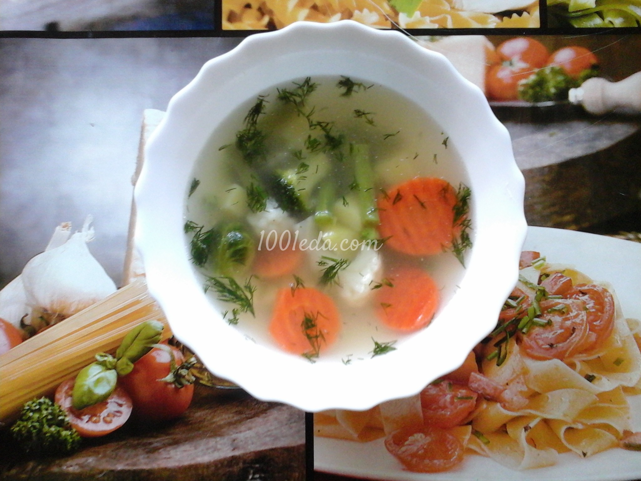 Легкий рецепт свежего овощного супа