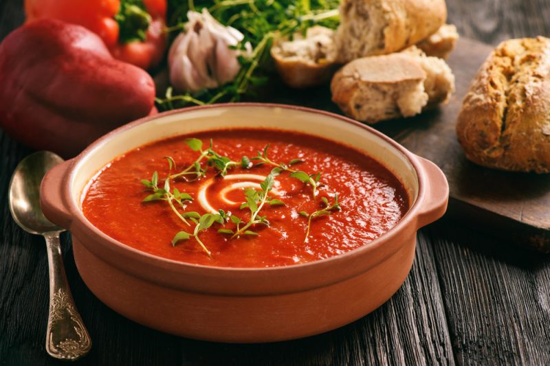 Вкуснейший рецепт томатного супа